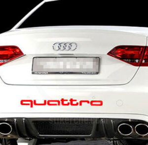 Стикер за коли quattro
