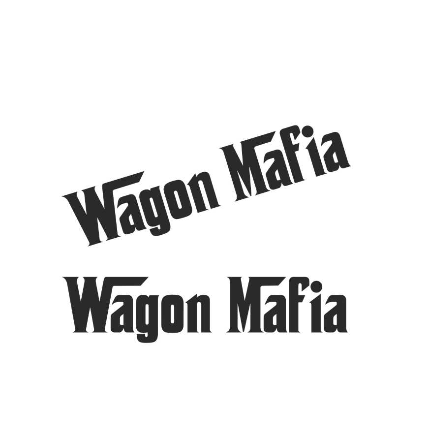 Wagon Mafia два броя, странични стъкла