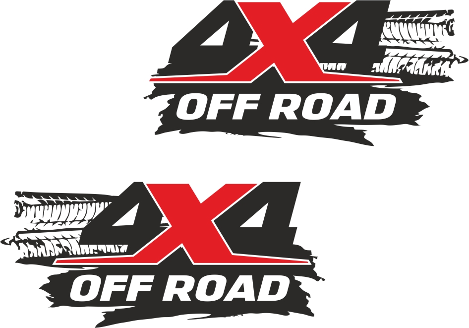 Стикери 4х4 Offroad два броя - Image 3