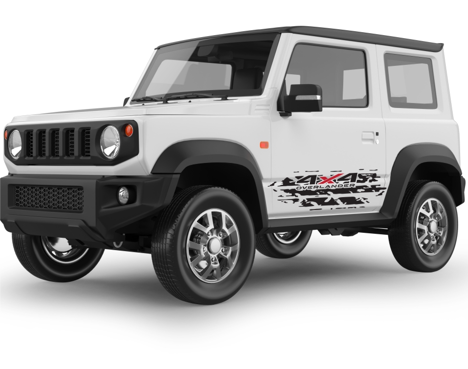 Стикери 4х4 Off road , Пикап, Джип